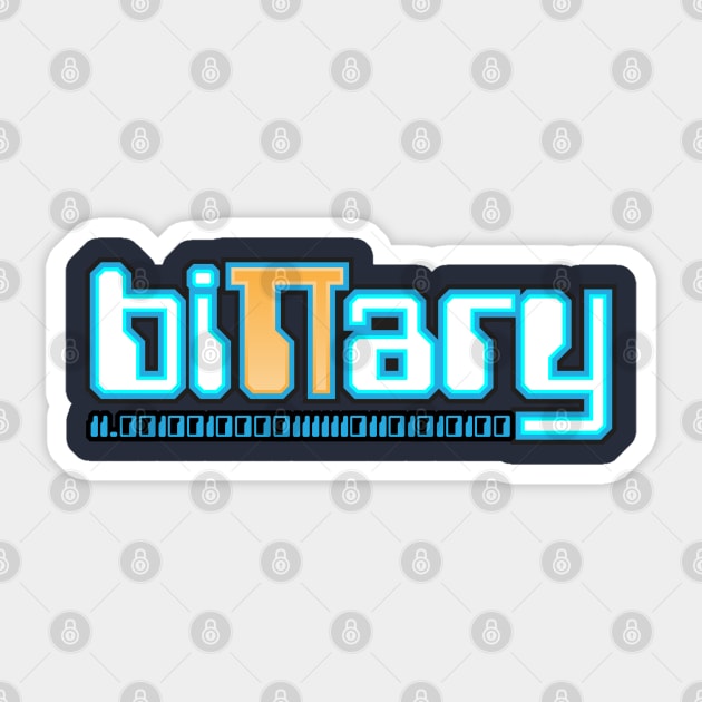 Binary Pi Sticker by JWDesigns